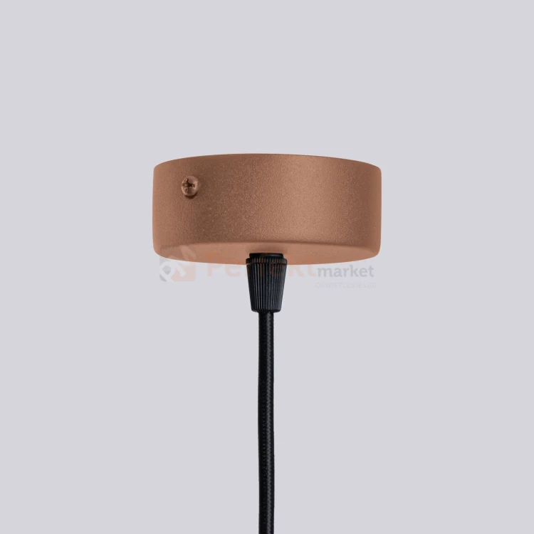 Lampa wisząca żyrandol Halo 6 szklane kule design 6xG9 IP20 mocca perfektmarket (7).webp