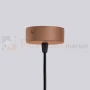 Lampa wisząca żyrandol Halo 6 szklane kule design 6xG9 IP20 mocca perfektmarket (7).webp
