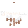 Lampa wisząca żyrandol Halo 6 szklane kule design 6xG9 IP20 mocca perfektmarket (6).webp