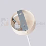 Lampa wisząca żyrandol Halo 6 szklane kule design 6xG9 IP20 beżowy perfektmarket (5).webp