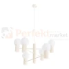 Lampa wisząca żyrandol Halo 6 szklane kule design 6xG9 IP20 beżowy perfektmarket (2).webp
