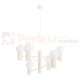 Lampa wisząca żyrandol Halo 6 szklane kule design 6xG9 IP20 beżowy perfektmarket (2).webp