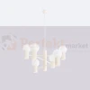 Lampa wisząca żyrandol Halo 6 szklane kule design 6xG9 IP20 beżowy perfektmarket (3).webp