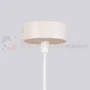 Lampa wisząca żyrandol Halo 6 szklane kule design 6xG9 IP20 beżowy perfektmarket.webp