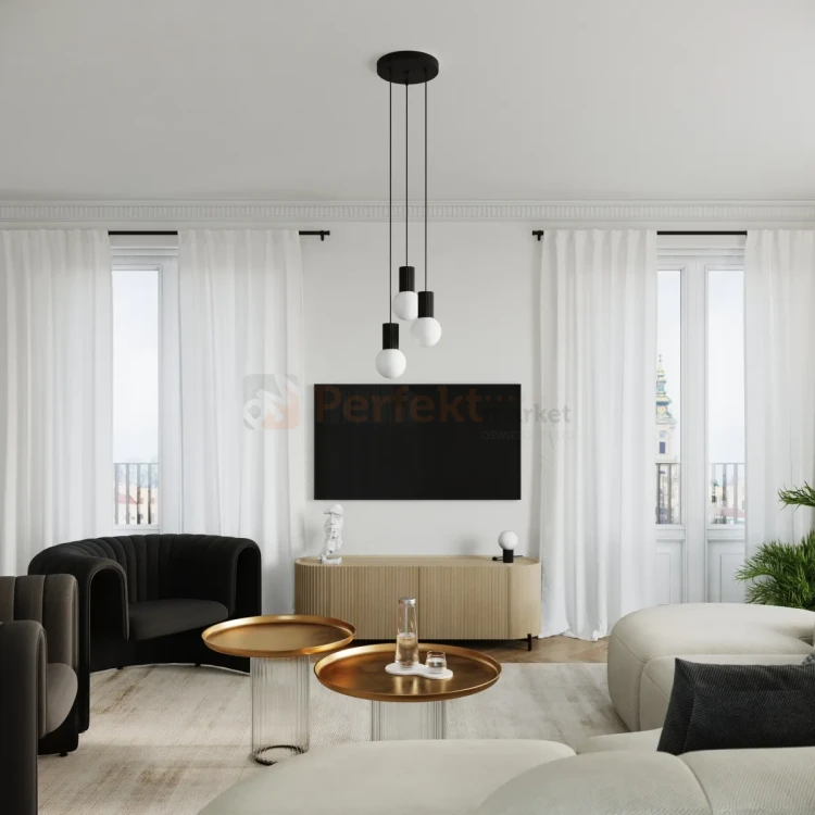 Lampa biurkowa Halo szklana kula design 1xG9 IP20 czarna perfektmarket (8).webp
