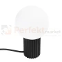 Lampa biurkowa Halo szklana kula design 1xG9 IP20 czarna perfektmarket (6).webp