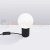 Lampa biurkowa Halo szklana kula design 1xG9 IP20 czarna perfektmarket (2).webp