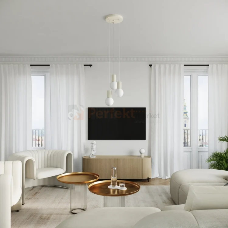 Lampa biurkowa Halo szklana kula design 1xG9 IP20 beżowa perfektmarket (8).webp