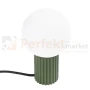 Lampa biurkowa Halo szklana kula design 1xG9 IP20 zielona oliwka perfektmarket (6).webp