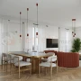 Lampa biurkowa Halo szklana kula design 1xG9 IP20 ochra czerwona perfektmarket (9).webp
