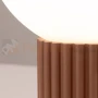 Lampa biurkowa Halo szklana kula design 1xG9 IP20 mocca perfektmarket (4).webp