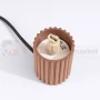 Lampa biurkowa Halo szklana kula design 1xG9 IP20 mocca perfektmarket (2).webp