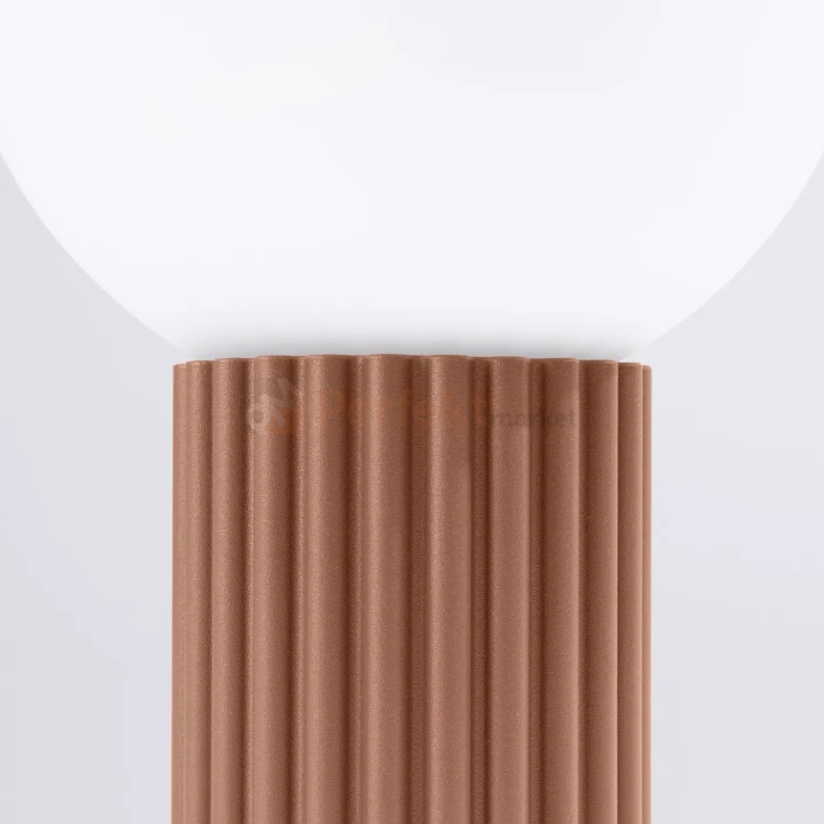 Lampa biurkowa Halo szklana kula design 1xG9 IP20 mocca perfektmarket (1).webp