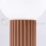 Lampa biurkowa Halo szklana kula design 1xG9 IP20 mocca perfektmarket (1).webp