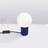 Lampa biurkowa Halo szklana kula design 1xG9 IP20 ultramaryna perfektmarket (6).webp