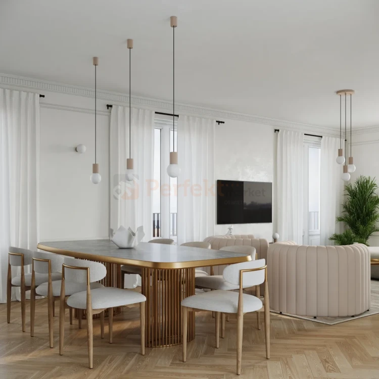 Lampa biurkowa Halo szklana kula design 1xG9 IP20 taupe perfektmarket (9).webp
