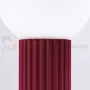 Lampa biurkowa Halo szklana kula design 1xG9 IP20 burgund perfektmarket (6).webp