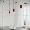 Lampa biurkowa Halo szklana kula design 1xG9 IP20 burgund perfektmarket (8).webp