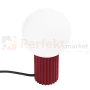 Lampa biurkowa Halo szklana kula design 1xG9 IP20 burgund perfektmarket (3).webp