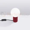 Lampa biurkowa Halo szklana kula design 1xG9 IP20 burgund perfektmarket (1).webp