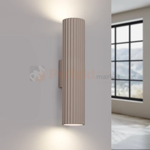 Sollux kinkiet góra-dół Karbon 30 2xGU10 IP20 taupe SL.1776 perfektmarket (7).webp