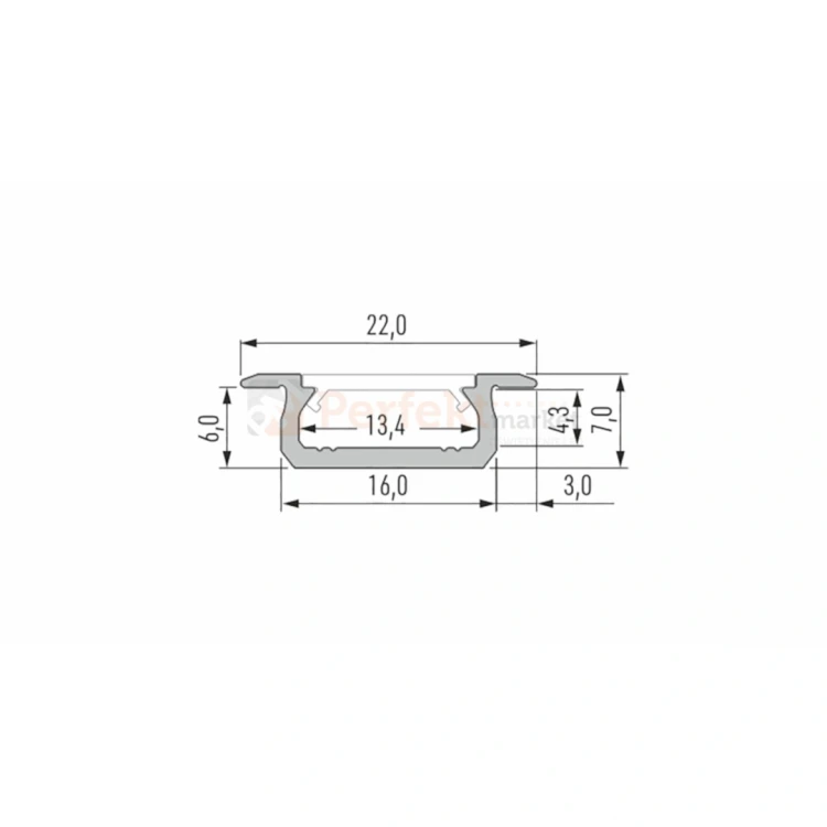 profil meblowy do tasm LED wpuszczany złoty typ z wymiary perfektmarket.webp