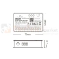 MiBoxer sterownik LED 4 kanałowy SPIW5-4 5w1 WiFi RF cyfrowy kontroler taśmy SPI perfektm (1).webp