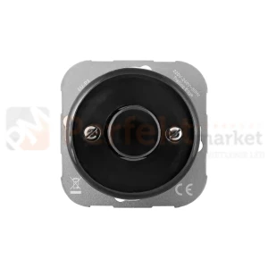 CERAMIC DESIGN ściemniacz obrotowy do oświetlenia LED 5-300W (5-150W LED) 230V czarny