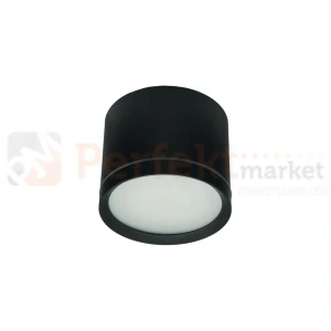 Oprawa natynkowa hermetyczna tuba MONTE 1xMONTE GX53 IP65 okrągła 65x80mm czarna