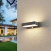 Lampa ogrodowa kinkiet CUANDO 11W z czujnikiem ruchu IP54 antracyt perfektmarket (1).webp