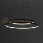Lampa wisząca LED koła ringi CIRCOLO LED 60cm 45 cm czarna 3000K perfektmarket (10).webp