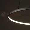 Lampa wisząca LED ring CIRCOLO LED 60cm czarna 3000K 10812 perfektmarket (4).webp