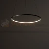 Lampa wisząca LED ring CIRCOLO LED 60cm czarna 3000K 10812 perfektmarket (6).webp