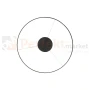 Lampa wisząca LED ring CIRCOLO LED 60cm czarna 3000K 10812 perfektmarket (3).webp