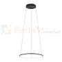 Lampa wisząca LED ring CIRCOLO LED S 45cm czarna 3000K 10813 perfektmarket (1).webp