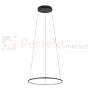 Lampa wisząca LED ring CIRCOLO LED S 45cm czarna 3000K 10813 perfektmarket (2).webp