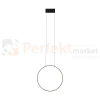 Lampa wisząca LED ring CIRCOLO LED S 45cm czarna 3000K 10810 perfektmarket (6).webp