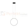 Lampa wisząca LED ring CIRCOLO LED S 45cm czarna 3000K 10810 perfektmarket (6).webp