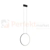 Lampa wisząca LED ring CIRCOLO LED S 45cm czarna 3000K 10810 perfektmarket (7).webp