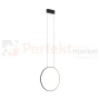 Lampa wisząca LED ring CIRCOLO LED S 45cm czarna 3000K 10810 perfektmarket (7).webp