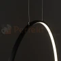Lampa wisząca LED ring CIRCOLO LED S 45cm czarna 3000K 10810 perfektmarket (4).webp