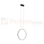 Lampa wisząca LED ring CIRCOLO LED S 45cm czarna 3000K 10810 perfektmarket (1).webp