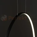 Lampa wisząca LED ring CIRCOLO LED M 10811 60cm czarna 3000K 10811 perfektmarket (8).webp