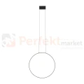 Lampa wisząca LED ring CIRCOLO LED M 10811 60cm czarna 3000K 10811 perfektmarket (5).webp