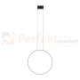 Lampa wisząca LED ring CIRCOLO LED M 10811 60cm czarna 3000K 10811 perfektmarket (5).webp