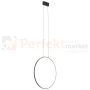 Lampa wisząca LED ring CIRCOLO LED M 10811 60cm czarna 3000K 10811 perfektmarket (1).webp