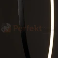 Lampa wisząca LED ring CIRCOLO LED M 10811 60cm czarna 3000K 10811 perfektmarket.webp
