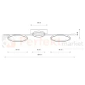 Lampa ścienno sufitowa LED CIRCOLO 3 3000K czarny Nowodvorski 10816 perfektmarket (3).webp
