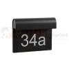 Lucide lampa elewacyjna z numerem domu THESI 6W 3000K IP54 czarna  perfektmarket (6).webp