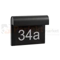 Lucide lampa elewacyjna z numerem domu THESI 6W 3000K IP54 czarna  perfektmarket (6).webp